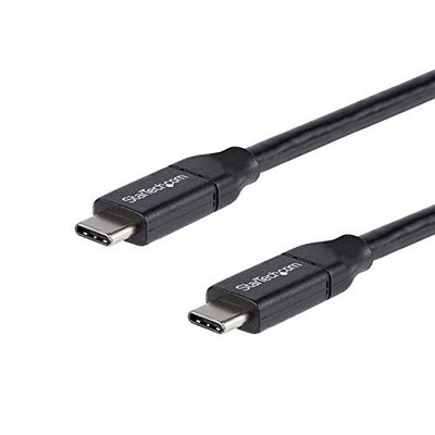 StarTech USB-C to USB-C Cable w/ 5A PD - M/M - 1 m [3 ft.] - USB 2.0 - USB-IF