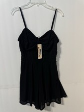 Urban Outfitters Black Mini Dress Spaghetti Strap Small New With Tag
