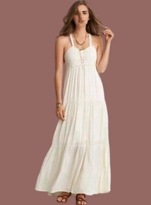 slim fit dress slacks ZAPAKA Women Lace High-Low Boho Graduation Dress with Ruffles Off The Shoulder A Line Little White Dress, White / AU8 main image 1
