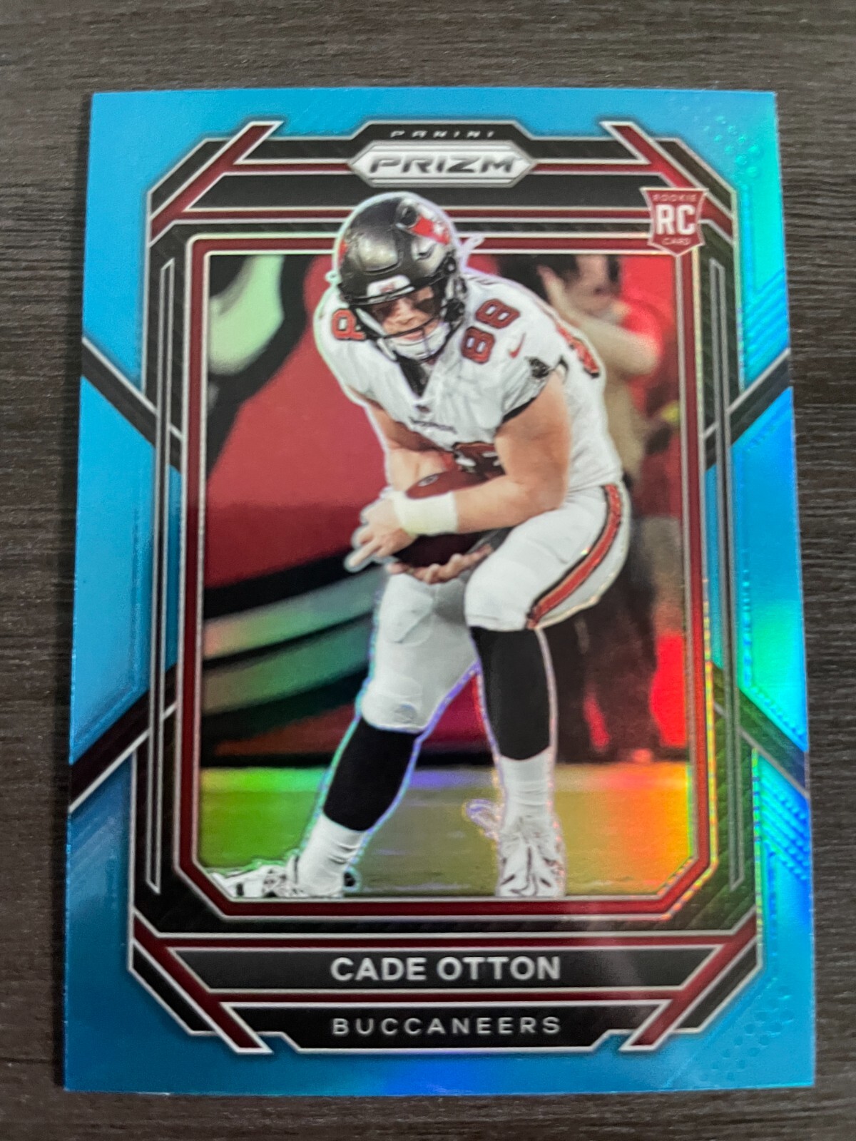 2022 Panini Prizm Cade Otton #362 Rookie RC Rookies Light Blue Prizm