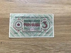 LATVIA 3 RUBLES BANKNOTE 1919