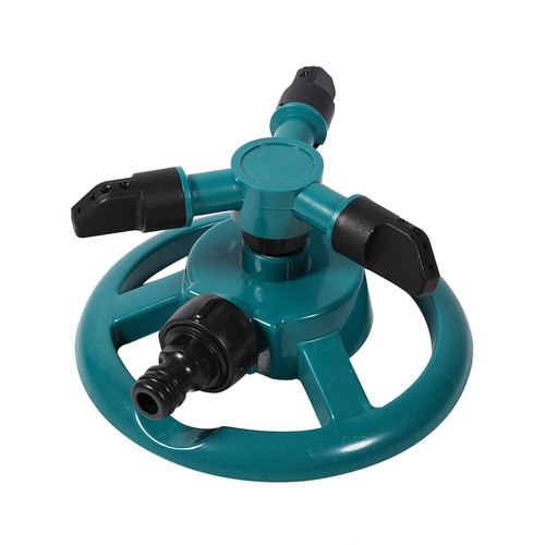 360° Nozzle Pipe Hose Fully Circle Rotating Watering Sprinkler Irrigation System