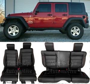 For 2008 2009 2010 Jeep Wrangler Jk Leather Seat Covers Black Salsa Red 4 Door - How Much Does It Cost To Put Leather Seats In A Jeep Wrangler For 2008 2009 2010 Jeep Wrangler Jk Leather Seat Covers Black Salsa Red 4 Door - How Much Does It Cost To Put Leather Seats In A Jeep Wrangler