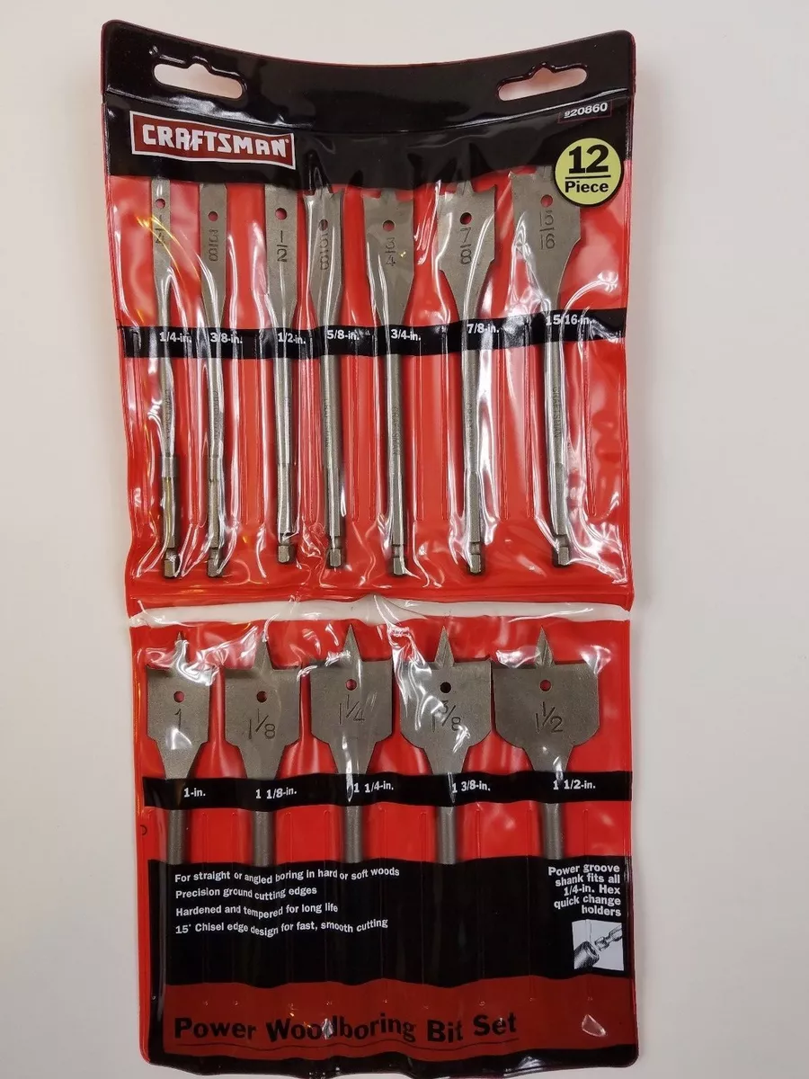 Craftsman 2 online piece drill set