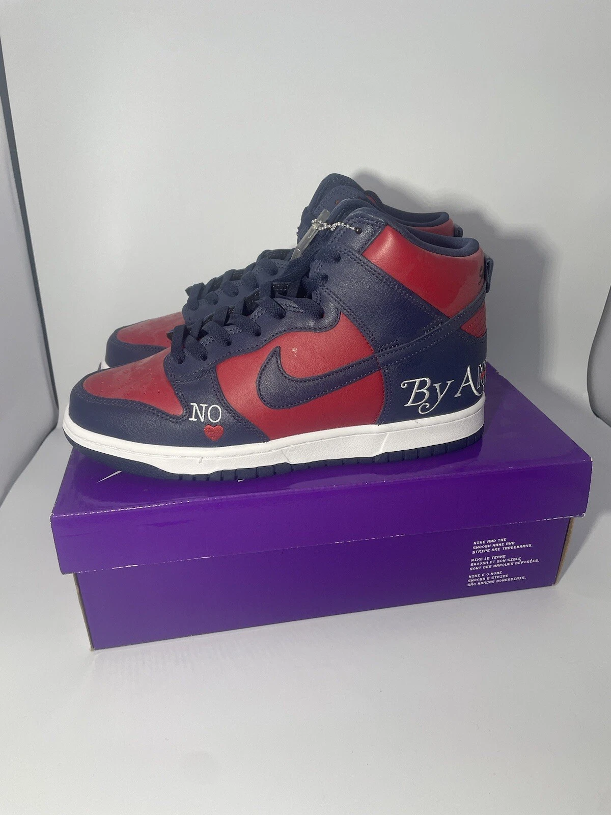 Nike SB Dunk High Supreme par tous les moyens Uk7.5