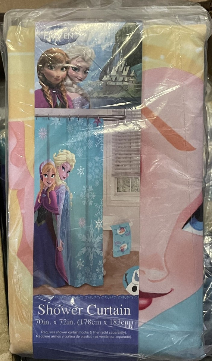 Disney Frozen Shower Curtain 70”x72”