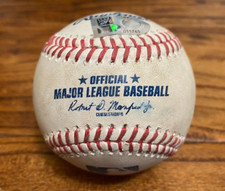 Alex Wood Giants Game Used STRIKE OUT Baseball 5/31/2023 vs Pirates Bae K #1095
