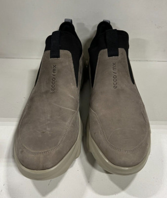 ECCO Men's Mx Slip on 2.0 Sneaker - Size EU 46, US 12/12.5 - Moon Rock Nubuck
