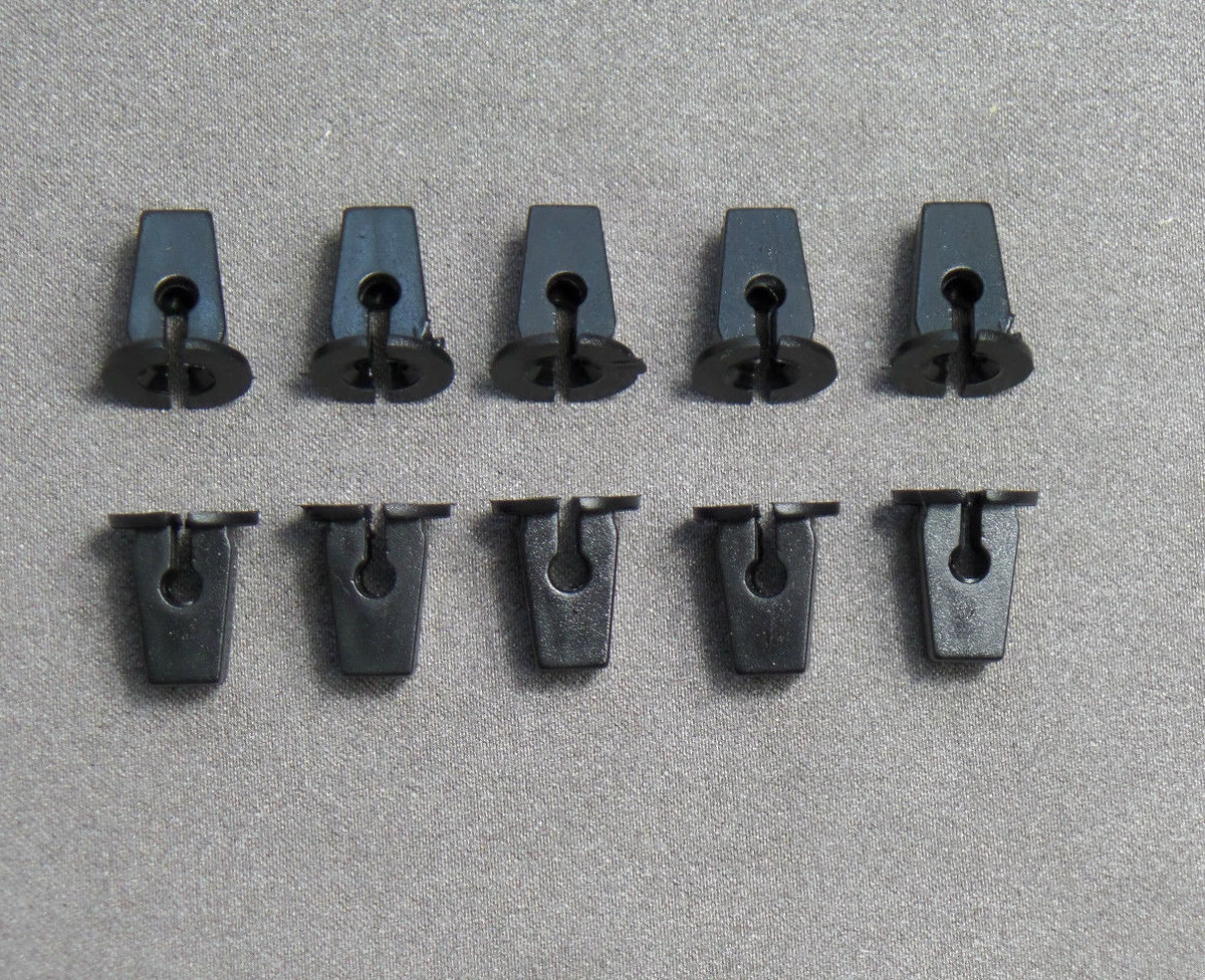 10x Spreizmutter Befestigung Clip 4,8 mm für VW Golf - 867809966 