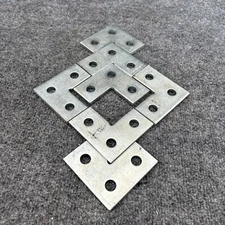 Lot of 7 - Wescano W-5021  Three-Hole Flat Angle Plate  3 hole New