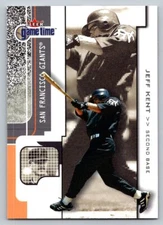 2001 Fleer Game Time #58 Kerry Collins New York Giants