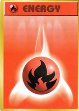 Pokémon Fire Energy Card