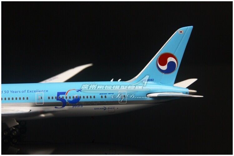 Phoenix Korean Air 大韓航空 B787-9 1:400 Phoenix KOREAN AIR BOEING 787-9 Passenger Airplane
