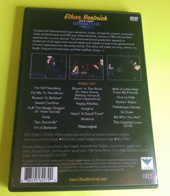 Autographed Ethan Bortnick Live In Concert: Generations Of Music