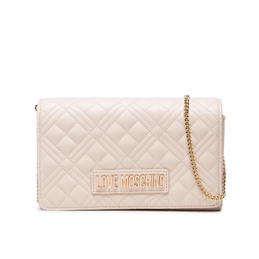 Love Moschino Quilted Crossbody Bag in Pink