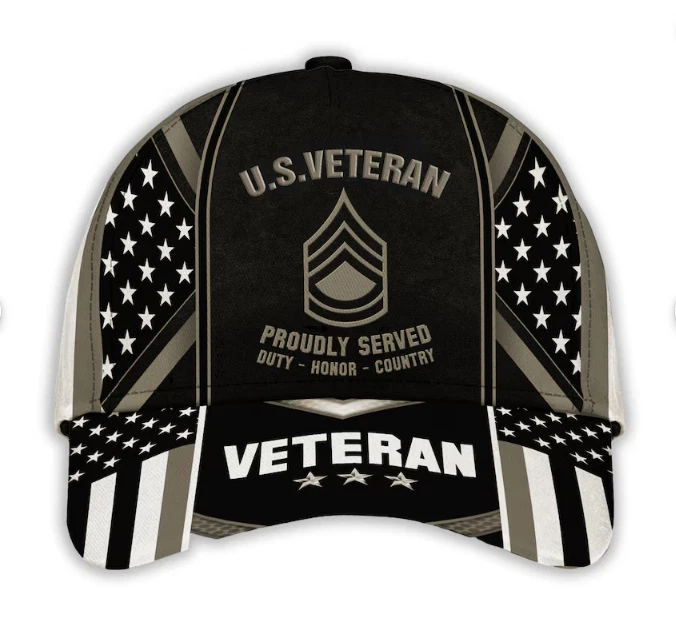 Proudly Served Veteran Baseball Cap