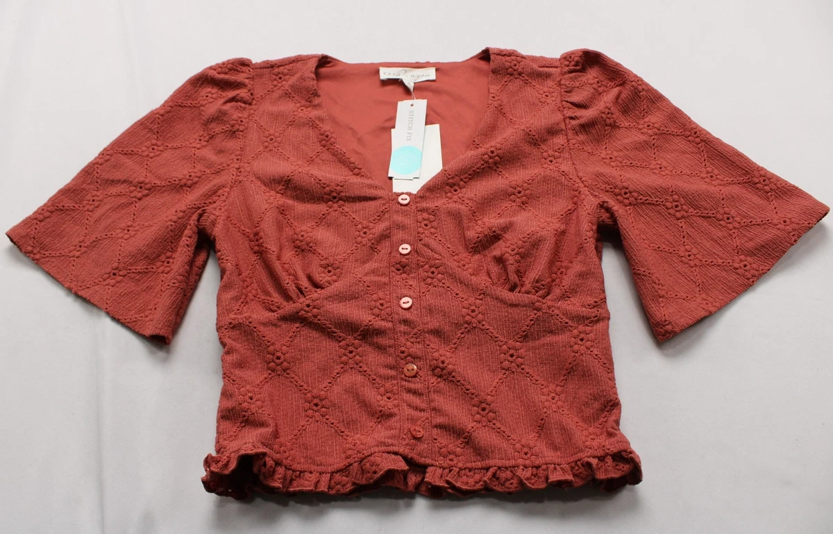 Brea hotsell knitted top