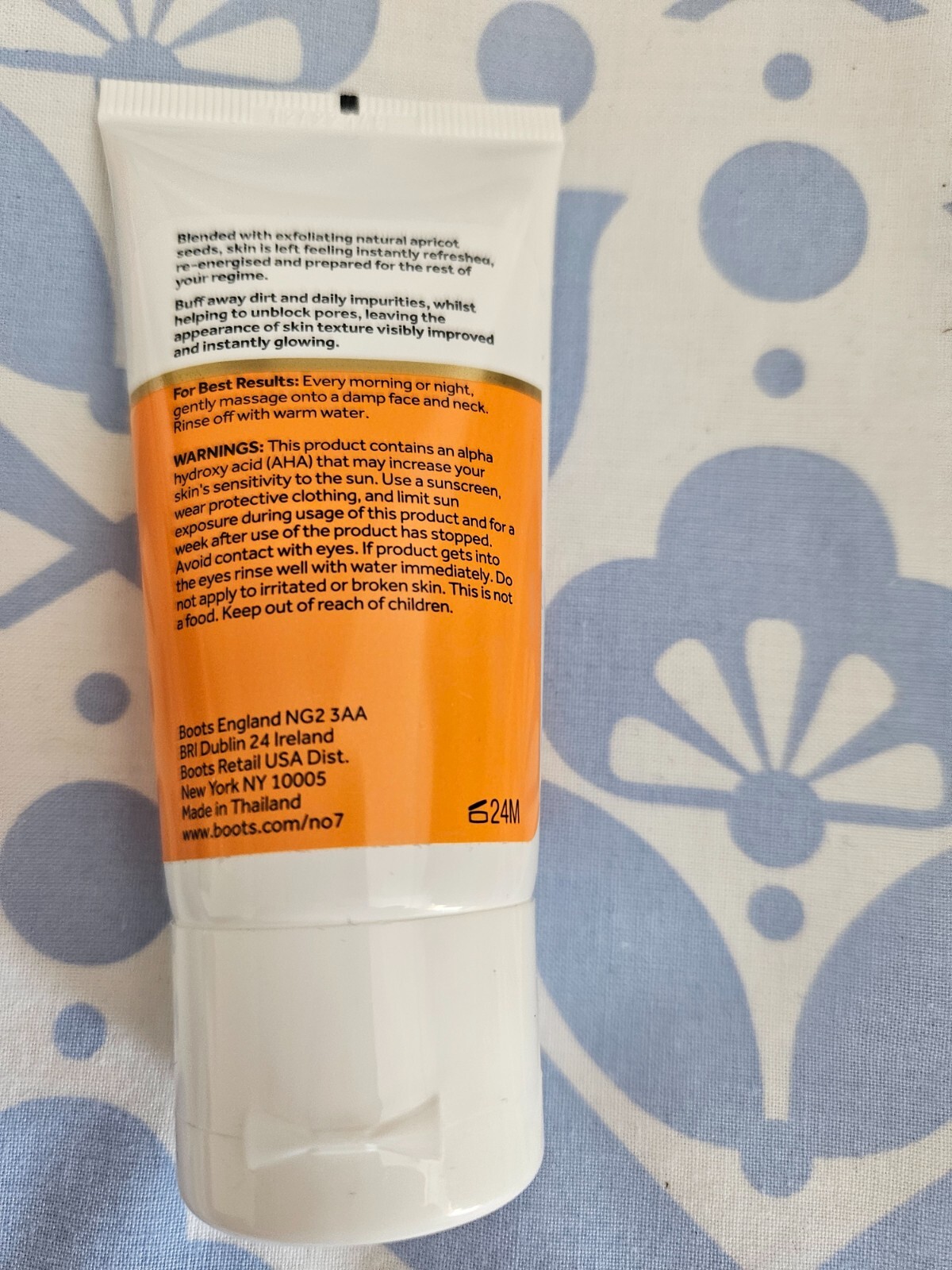 No7 Cleanser Radiance+ Daily Energising Exfoliating Cleanser 50ml