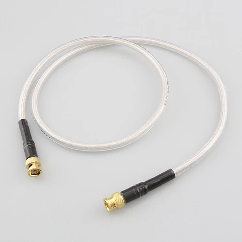 HI-End Silver Plated 75ohm Digital Audio RCA Cable HIFI Digital cable - Picture 4 of 14