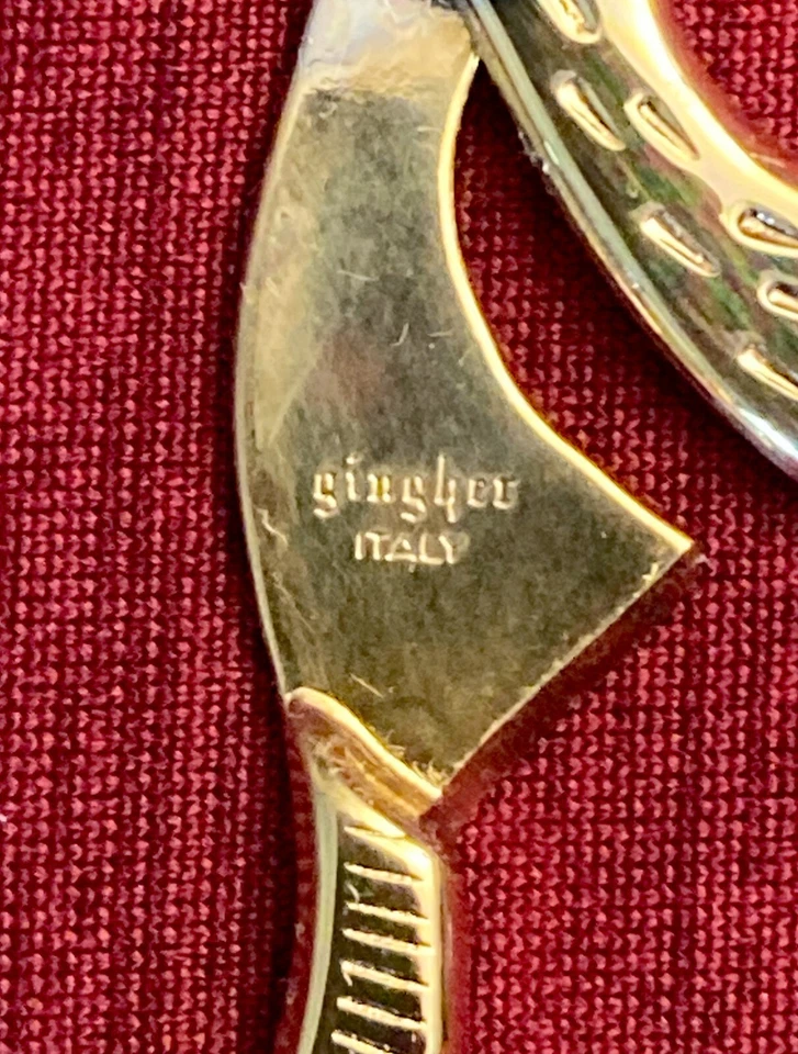 Gingher Gold Stork Embroidery Scissors (Italy) (FREE SHIPPING) - Image 2 of 2