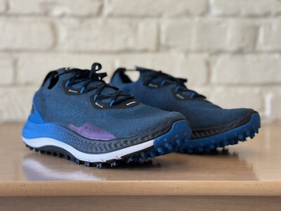 Under Armour UA CURRY Spikeless Golf Shoes Blue/Black 3025072-001 Men’s Size 9.5 Under Armour UA CURRY Spikeless Golf Shoes Blue/Black  main image 2