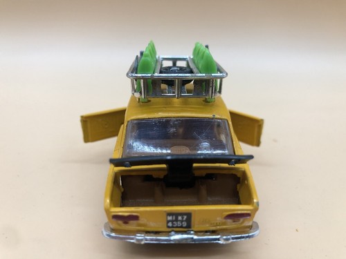 mebetoys A41 Fiat 124 1/43 Raid Due Capi Cape Town North Cape 1970’s GC - Picture 5 of 9