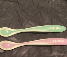 Toddler Cutlery Nuby Spoons LOT of 2 Nuby for Your BABY 