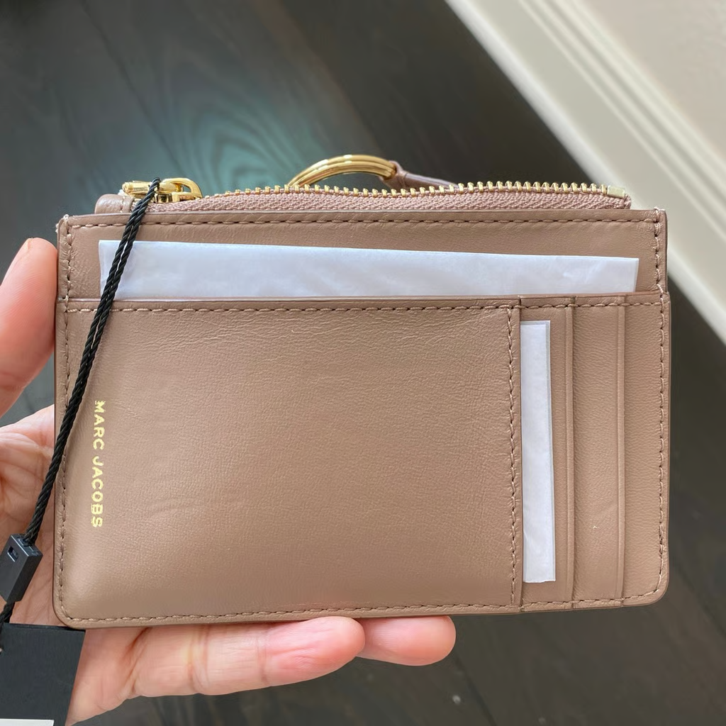 ☆MARC JACOBS☆ GLAM SHOT SHINY 二つ折り財布 CURD/WHEY MULTI MARC JACOBS THE GLAM SHOT SHINY TRIFOLD WALLET S160L01RE21