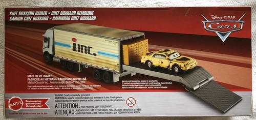 Camión de juguete Mattel Disney Pixar Cars Chet Boxkarr Hauler nuevo sellado 2025 - Imagen 2 de 3