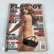 Vtg Playboy Magazine March 2011 Winter Zoli Sons of Anarchy