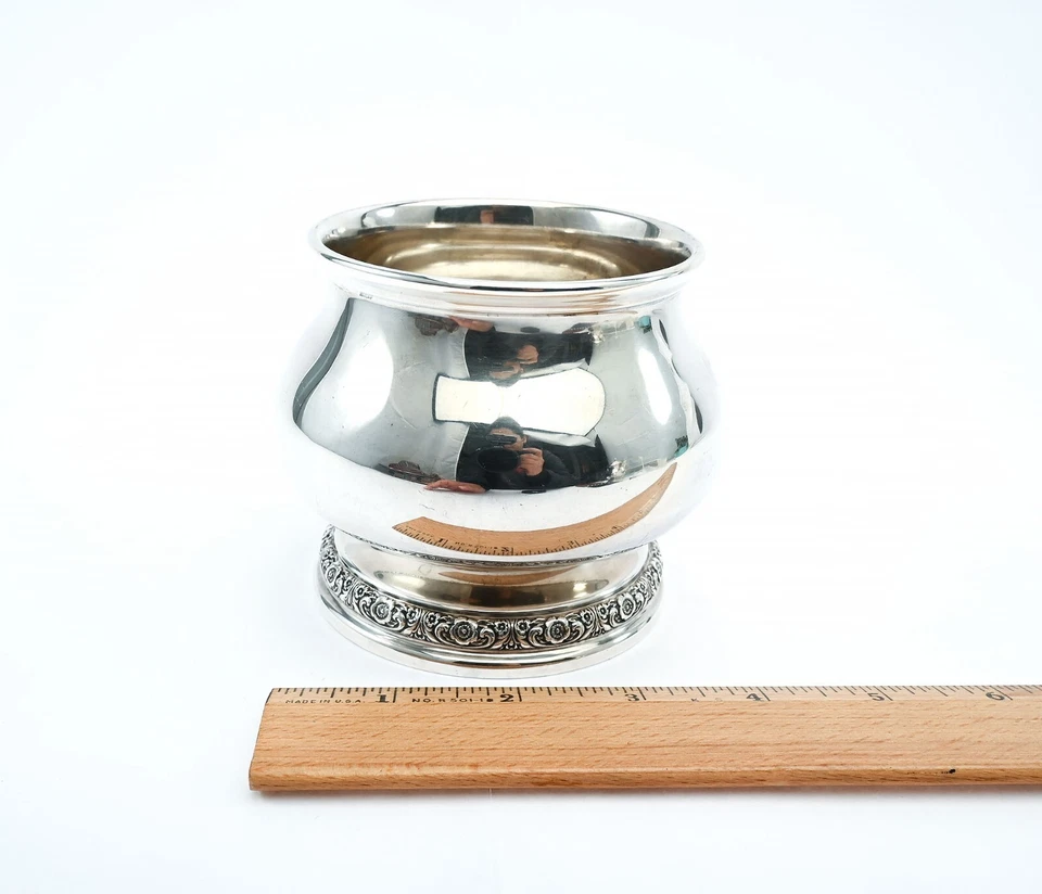 Vintage Prelude International Sterling Silver Waste Bowl 3 1/2 " - Image 4 of 4