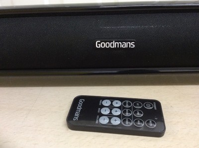 goodmans 20 watt soundbar