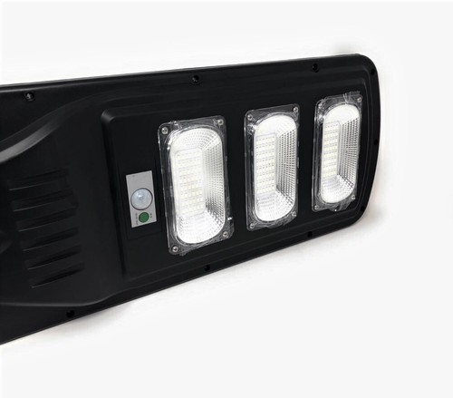 Lampione Stradale Faro A Led 90W + Pannello Solare + Telecomando E Crepuscolare - Foto 5 di 7