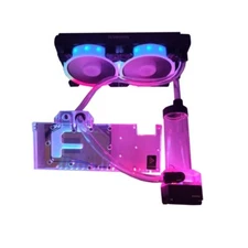 BARROW Hose Tube Water Cooling Kit GPU Block Water Tank Pump 240mm Radiator Fan 