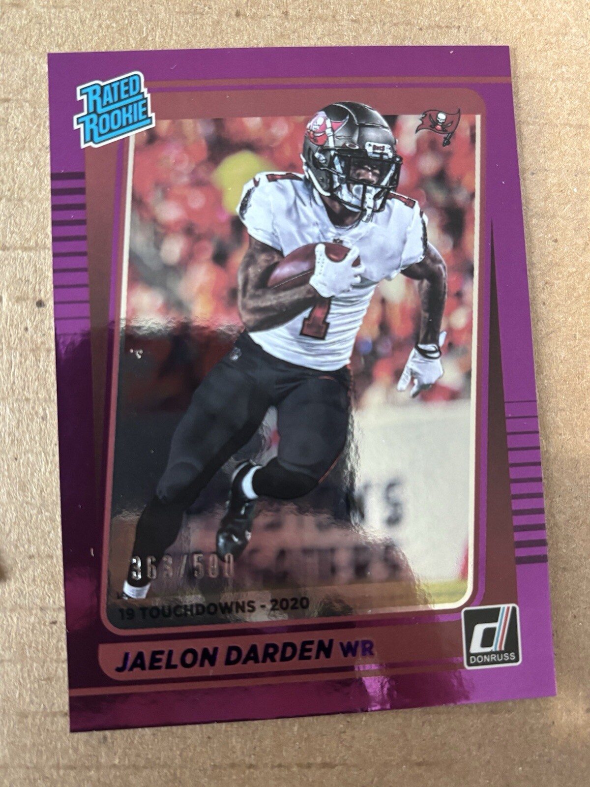 Jaelon Darden Panini Donruss #288 Season Stat Line