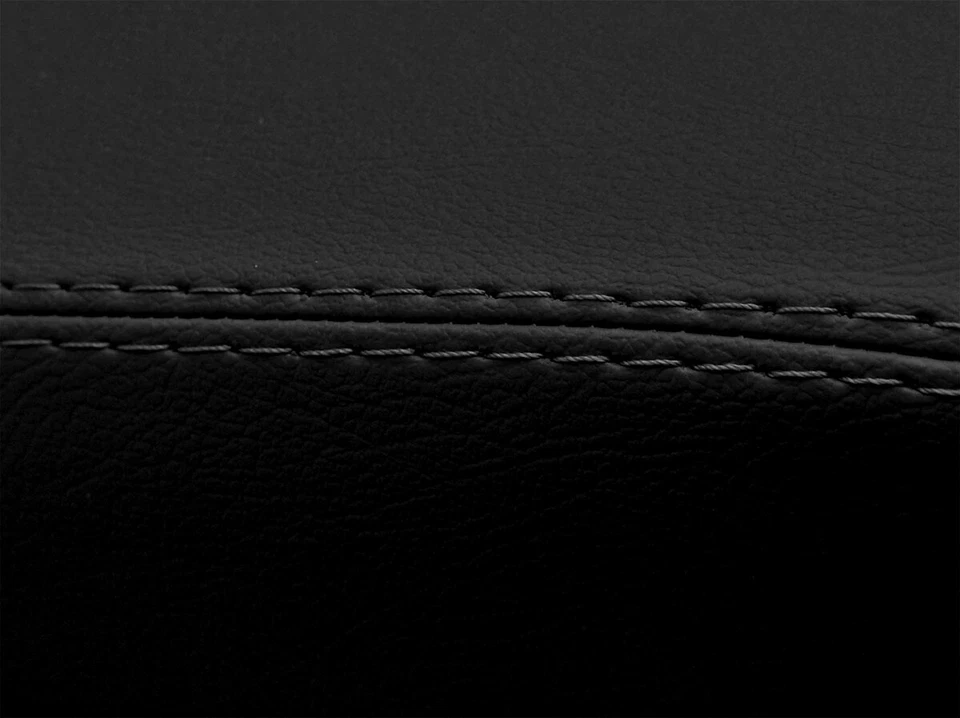 Se adapta a Toyota Yaris 2008-2011 PVC consola tapa tirar sobre reposabrazos cubierta negra Foto 4 de 4