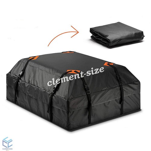 Universal 425L 600D Rooftop Cargo Carrier Bag Heavy Duty Trip Luggage Roof Box - Picture 3 of 14
