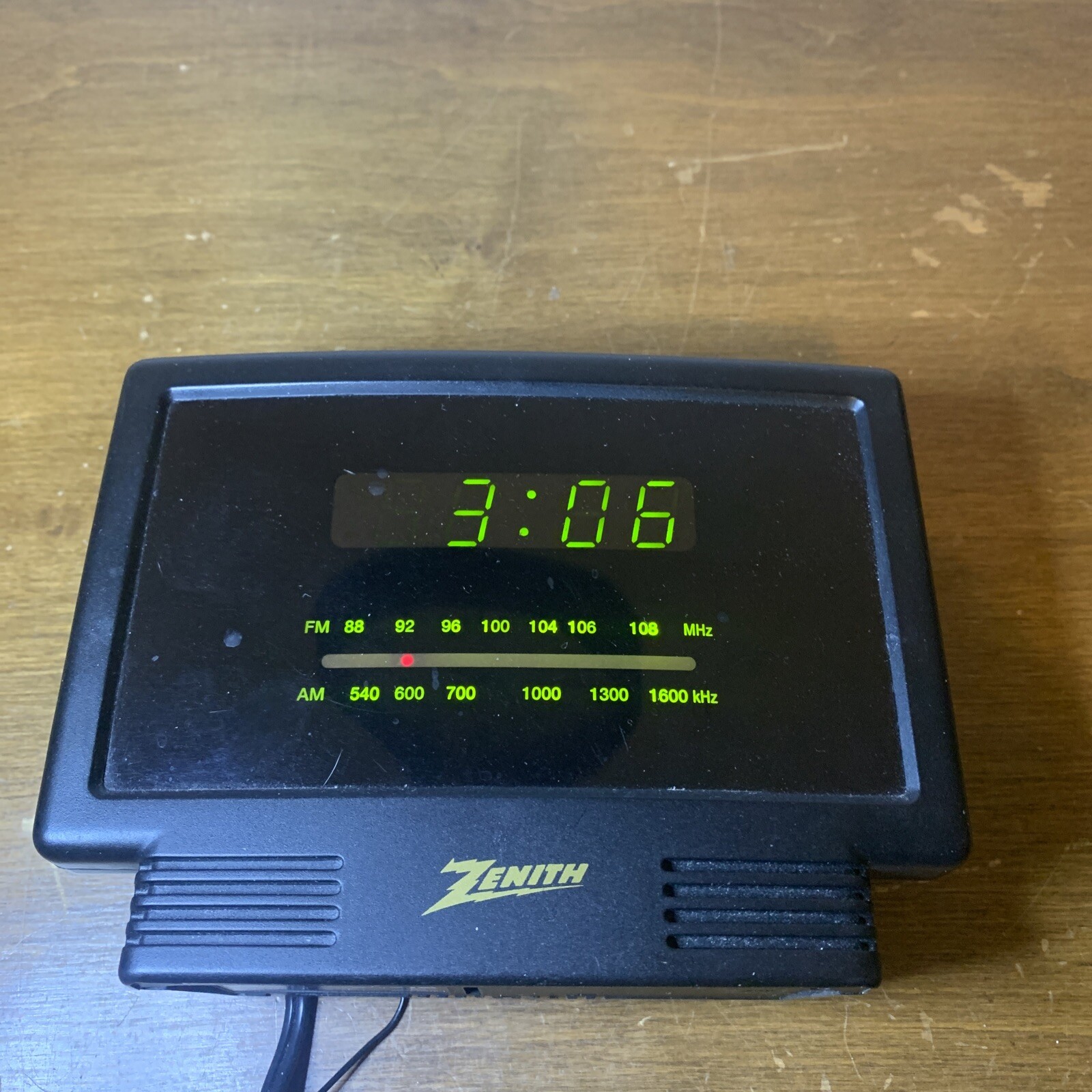 Zenith Dual Alarm Clock Radio AM/FM Stereo Model ZG120M Tested Works eBay