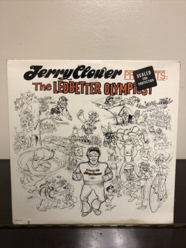 SIGILLATO: Jerry Clower The Ledbetter Olympics 1980 MCA-3247 Records LP vinile - Foto 1 di 2