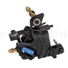 Tattoo Coils Machine for Tattooing Liner Shader Iron Frame Black Y43 new