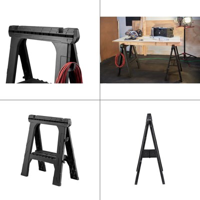 28 in. folding sawhorse (2-pack) | eBay