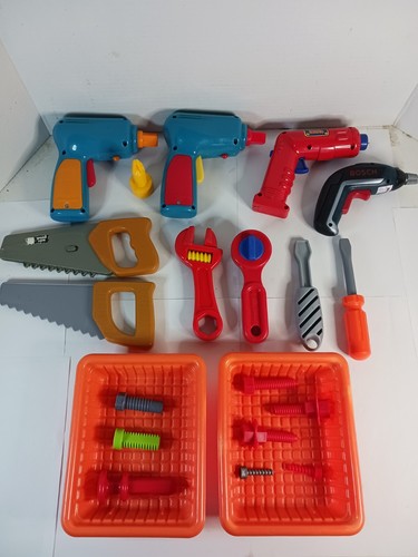Childrens Play Tools Assorted Lot