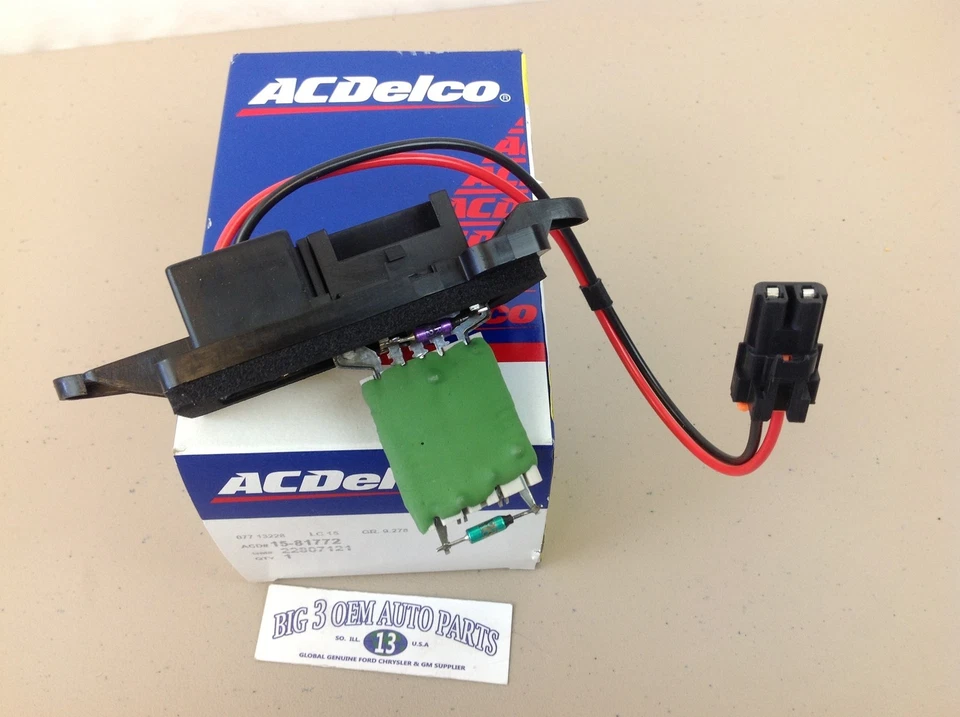 Chevrolet Trailblazer GMC Envoy Buick Rainier Resistencia de control de calor/CA, nuevo OEM Foto 2 de 4