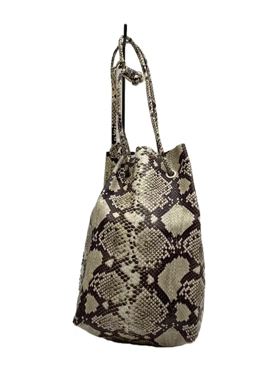 A.la Malva Drawstring Bag -- Animal Python Print - image 1