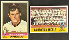 1976 Topps California Angels Baseball Card Team Set All 31 Cards  With Traded