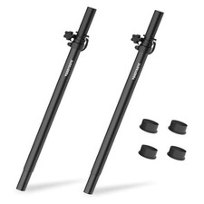 Set of 2 Speaker Poles for Subwoofer Extended Speaker Pole Only Fits 