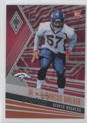 2017 Panini Phoenix Rookies Pink 102/199 DeMarcus Walker #169 Rookie RC 11pj