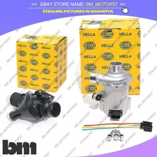 Electric Water Pump with Thermostat Kit For BMW 328i 528i 530xi 525xi X3 X5