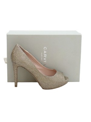 Carvela Damen Heels UK 5 Gold 100% Other Court