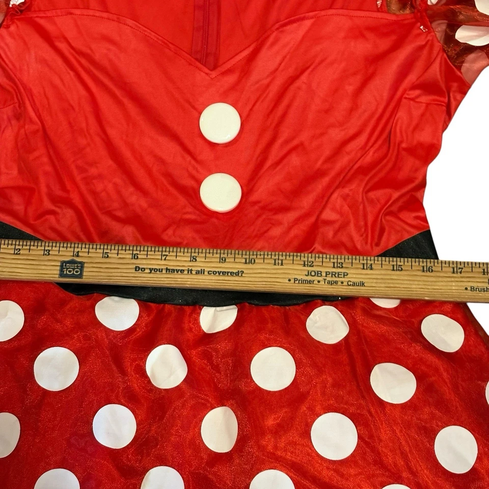 Disney Minnie Mouse Licensed Costume Dress Women’s Size L - Image 4 of 4